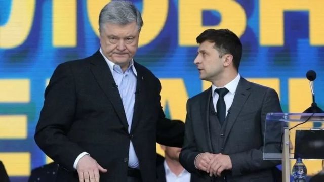 Порошенко і Зеленський