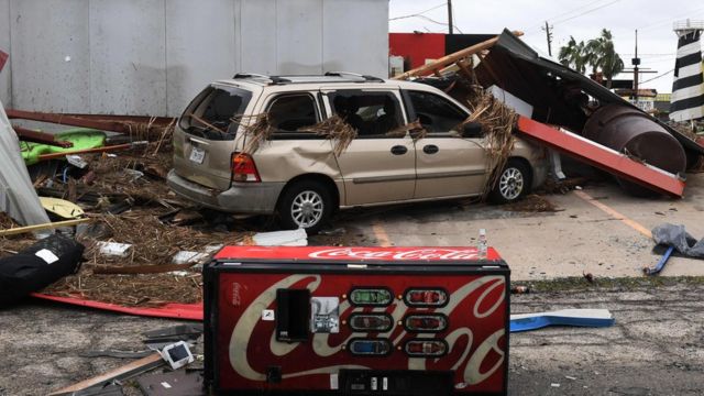 Harvey, Texas, badai,