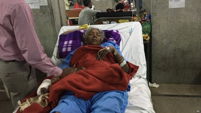 कानपुर रेल हादसे में घायल कमला