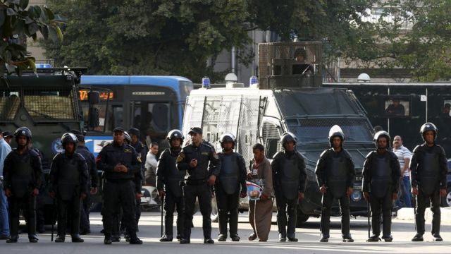 عناصر من الشرطة المصرية "أرشيف"