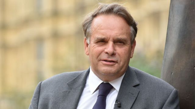 Neil Parish at the Houses of Parliament in 2018