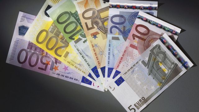 Как выглядит 5 евро купюра фото
