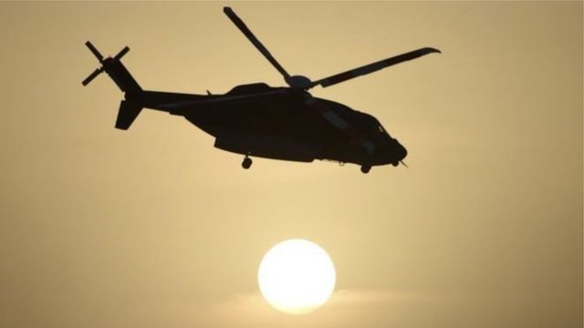 Helicofter crash