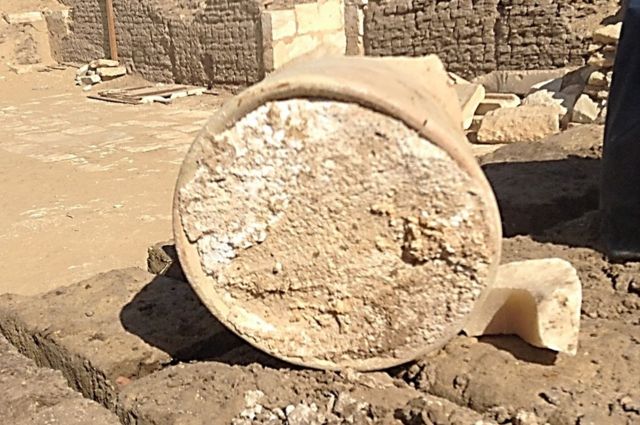 عثر على الجبن في جرة مكسورة ترجع إلى 3200 عام