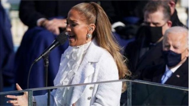 Jennifer Lopez dey perform for di inauguration