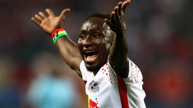 Naby Keïta a été nommé pour le ballon d'Or africain 2017.