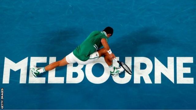 Australian Open Novak Djokovic Admits Risk Of Further Injury Before Match With Alexander Zverev Bbc Sport