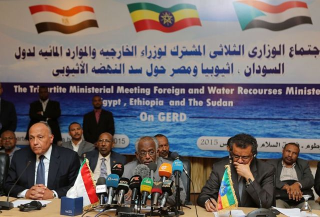 اجتماع وزراء خارجة مصر والسودان واثيوبيا