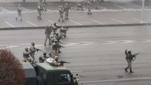Контртеррористическая операция в Алматы