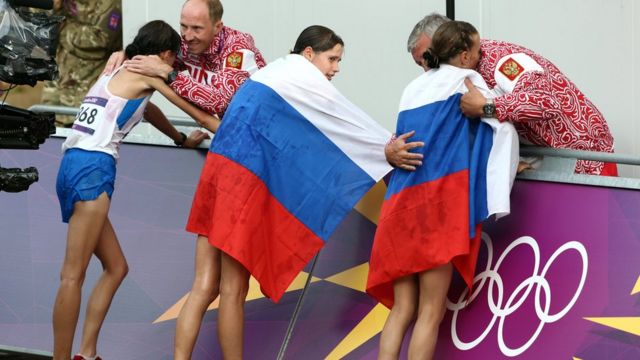 Atletas rusos