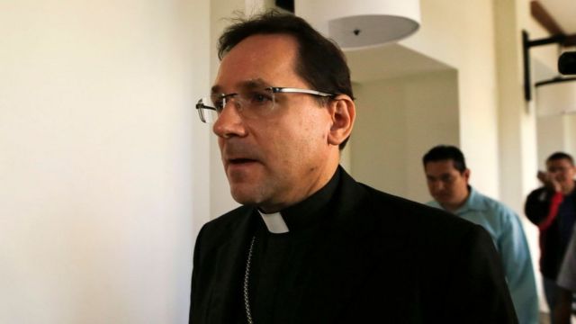 El nuncio apostólico en Nicaragua, Waldemar Stanislaw Sommertag