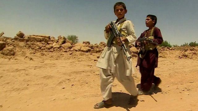 Afghan Child Soldiers Fighting The Taliban Bbc News