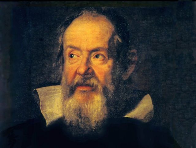 Portrait of Galileo Galilei (1564-1642) by Flemish artist Justus Sustermans