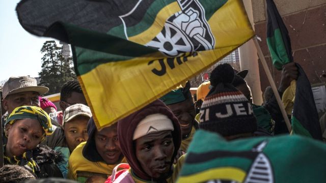 Abashyigikiye ANC i Johannesburg - 7/2016