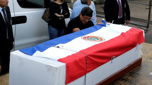 An mika gawar ma'aikacin jirgin dan kasar Paraguay ga mahaifinsa