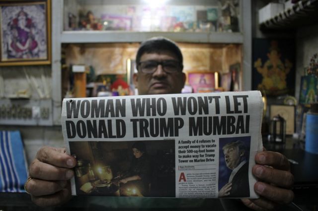 The Indian woman who 'stood up' to Donald Trump