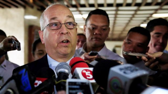 Заместитель госсекретаря США по Восточной Азии и Тихоокеанскому региону Дэниэл Рассел в Маниле, 24 октября 2016 года