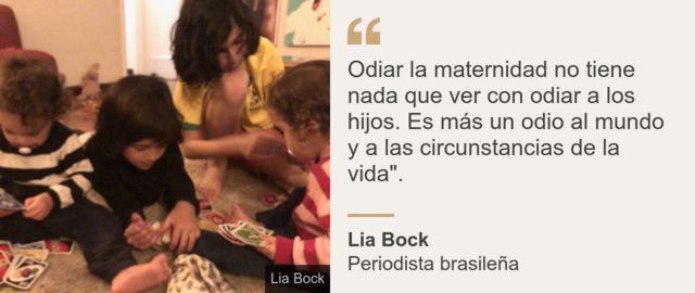 La familia de Lia Bock