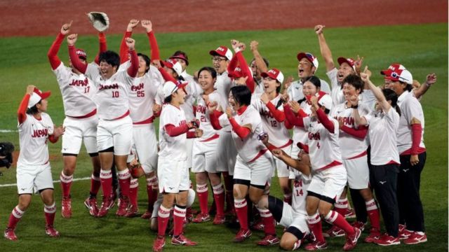 東京五輪 ソフトボール 日本がアメリカ破り金メダル 北京に続き2大会連続 cニュース 東京五輪 ソフトボール 日本がアメリカ破り金メダル 北京に続き2大会連続 cニュース