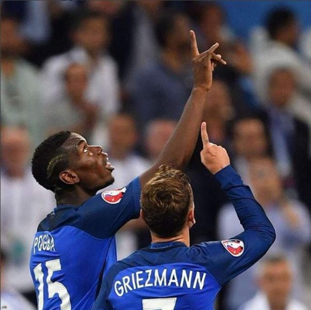 Pogba and Griezmann