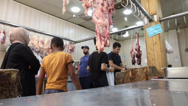 butcher shop in baghdad