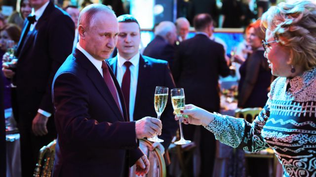 Putin and Matvienko