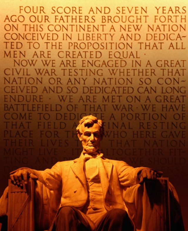 Memorial al expresidente Abraham Lincoln.