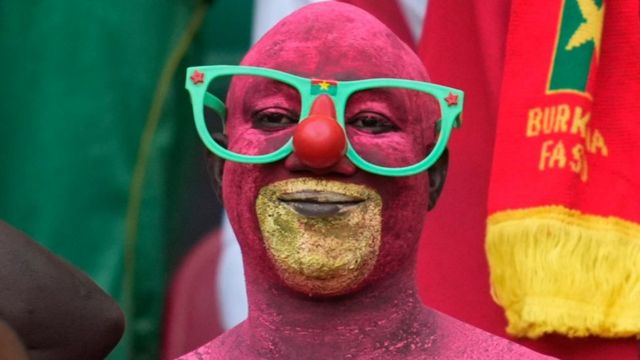 Fans during Cameroon against Burkina Faso, African Cup of Nations, at Paul Biya Stadium on January 9, 2022