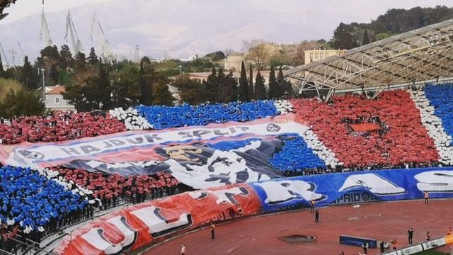 Hajduk Split v Dinamo Zagreb: Flares, fires, faith & football at