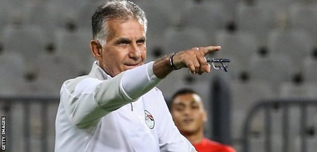 Carlos Quieroz, entraîneur de l'Egypte