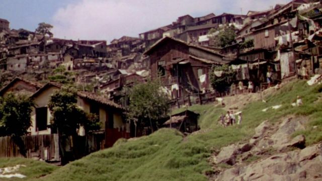Favela da zona sul carioca, filmada em technicolor por Welles