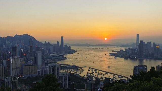 Victoria Habour view, Hong Kong.