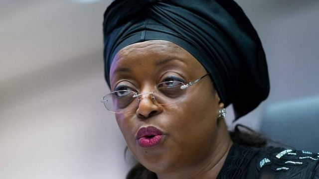L'ancienne ministre nigériane du pétrole Diezani Alison-Madueke