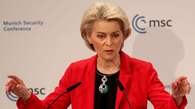 Chủ tịch EC, Ursula von der Leyen nói EU sẽ hậu thuẫn cho những quốc gia thành viên chịu tác động về việc đóng băng khí đốt