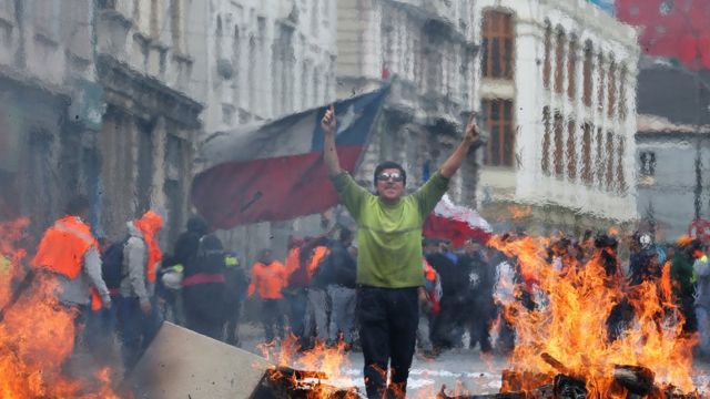 Protestas en Valparaíso