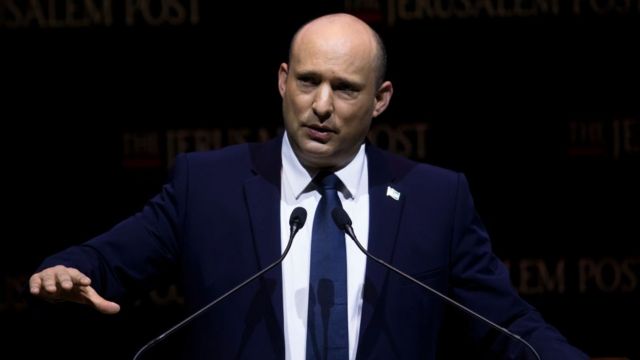 Primer ministro de Israel, Naftali Bennett.