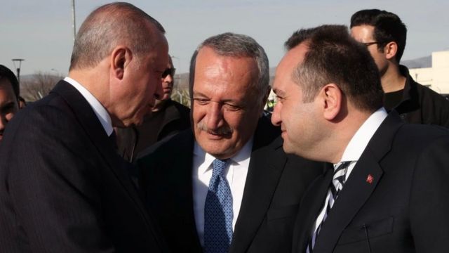 Cumhurbaşkanı Recep Tayyip Erdoğan, Mehmet Ağar, Zülfü Tolga Ağar.