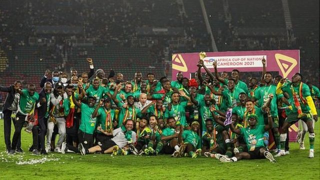 Senegal win the Africa Cup of Nations