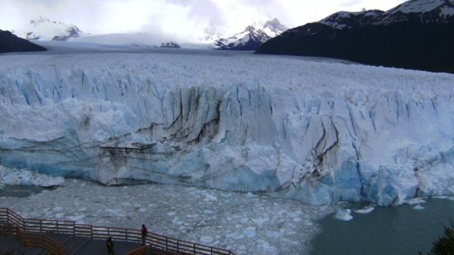 Frente del glaciar Perito Moreno. Noviembre de 2015.