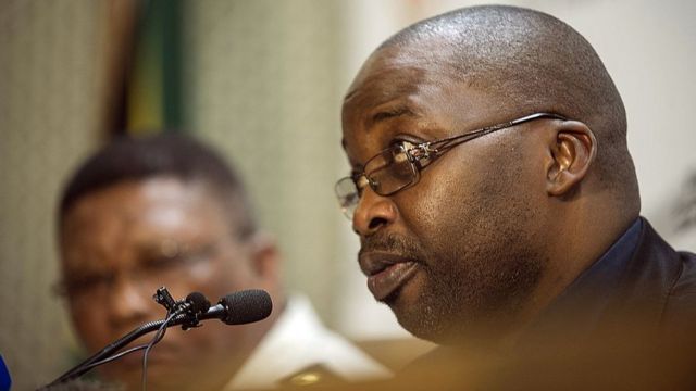 Le ministre sud-africain de la Justice, Michael Masutha
