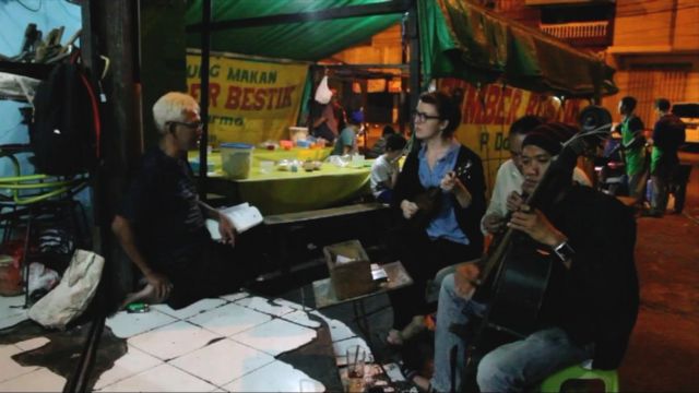keroncong, musik