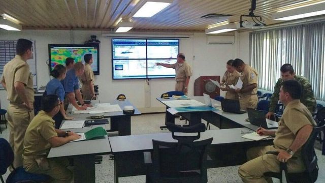 Centro de operaciones de la misión de búsqueda