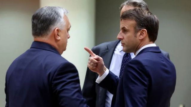Tổng thống Emmanuel Macron của Pháp lên tiếng khó chịu với lập trường của ông Orban