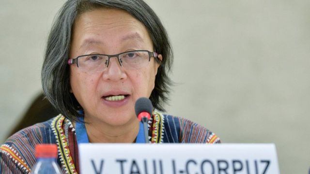 Relatora especial das Nações Unidas sobre os direitos dos povos indígenas, Victoria Tauli-Corpuz alertou para riscos de "etnocídio" em março