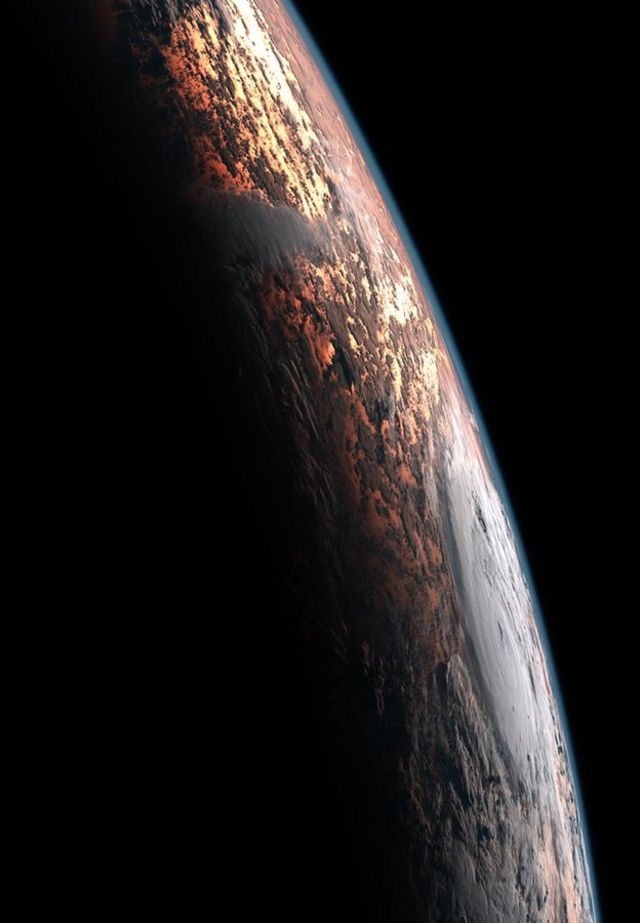 Pogled na zemlju sa japanskog satelita