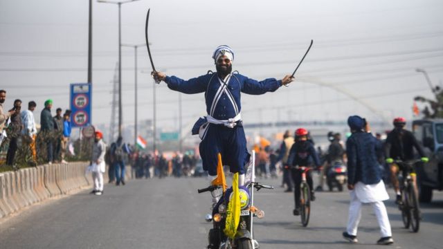 शेतकरी ट्रॅक्टर आंदोलनाचे हे 10 फोटो तुम्ही पाहिलेत का?