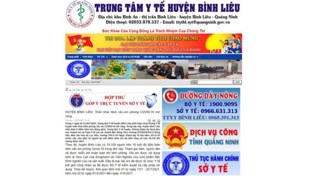 Tiêm vaccine Covid-19 tại huyện Bình Liêu, tỉnh Quảng Ninh