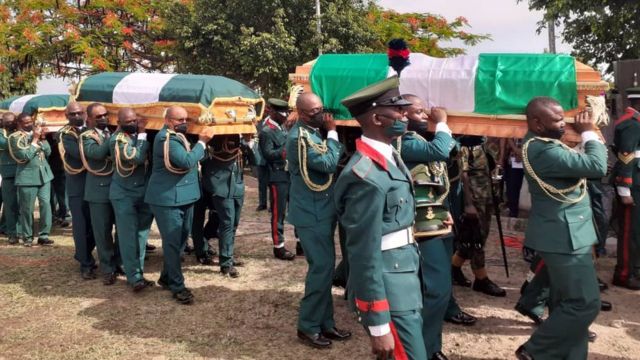 Army lay colleagues to rest