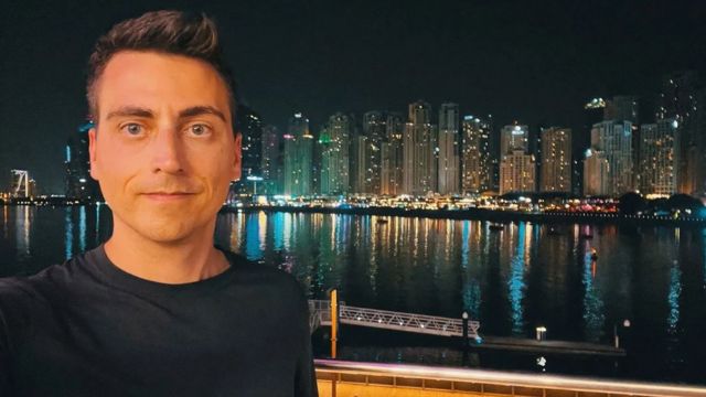 Julien Tremblay told the BBC about his experience as a digital nomad.
