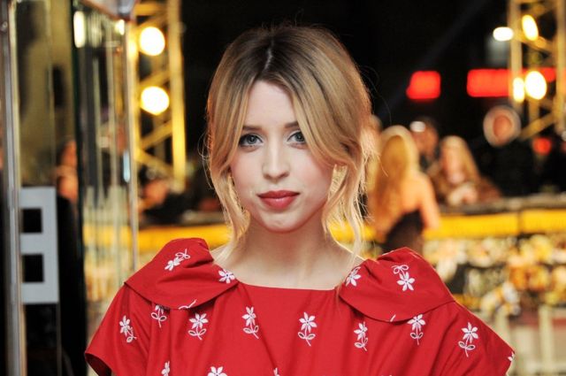 Peaches Geldof attends the UK Premiere of "The Wolf Of Wall Street" at Odeon Leicester Square on January 9, 2014